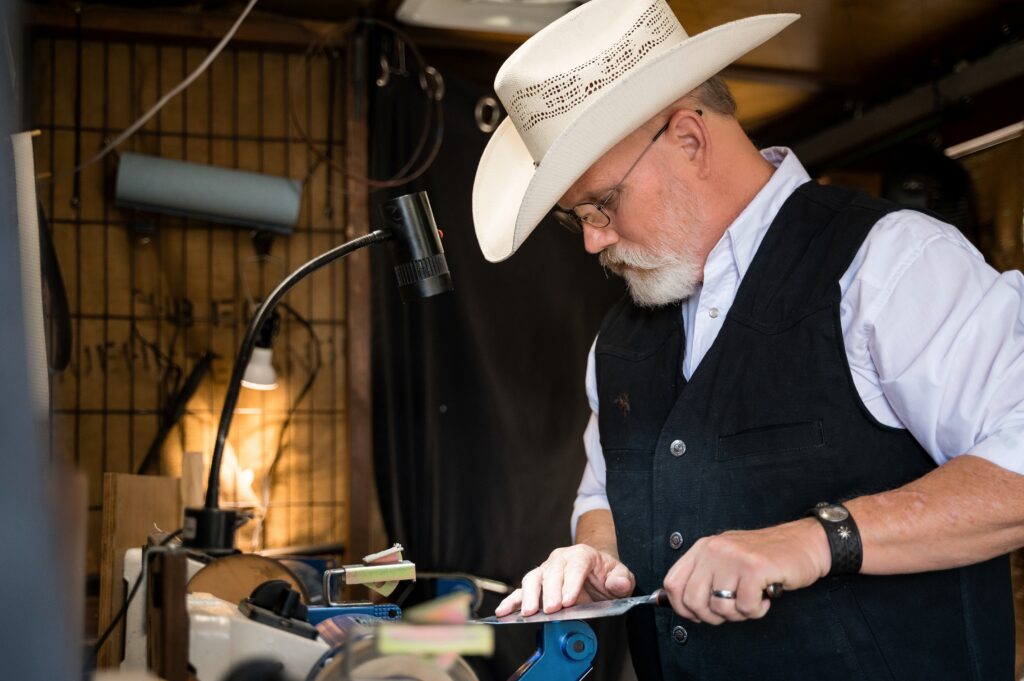 Cowboy Sharp® knife sharpening business recognized for expert craftsmanship in Gulfshore Life Magazine January 2026